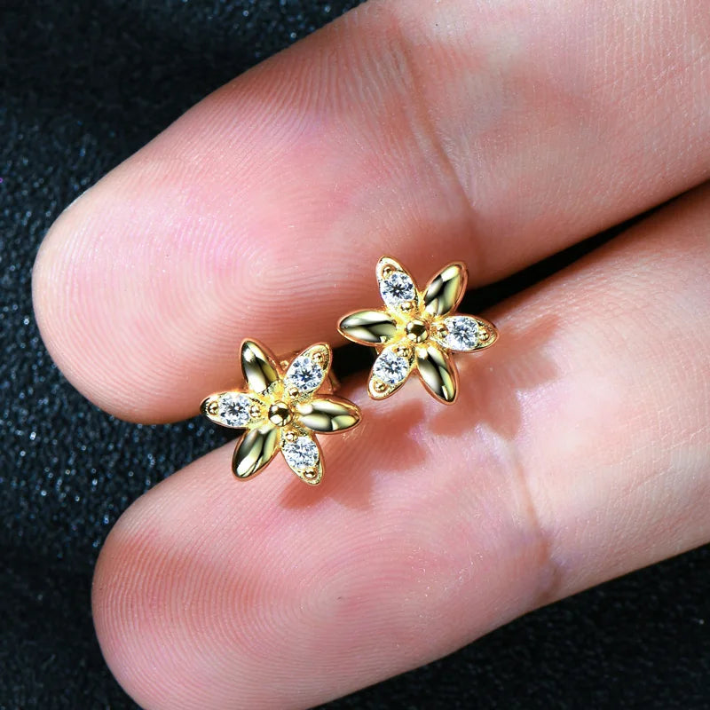 Floral Flicker Studs