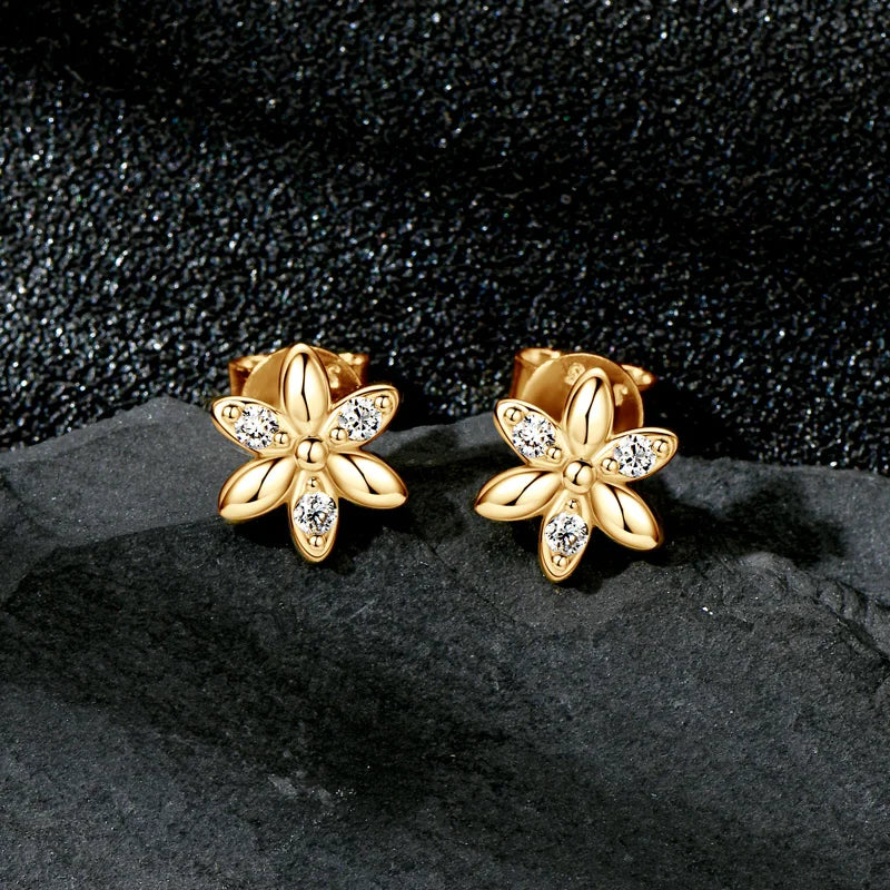 Floral Flicker Studs