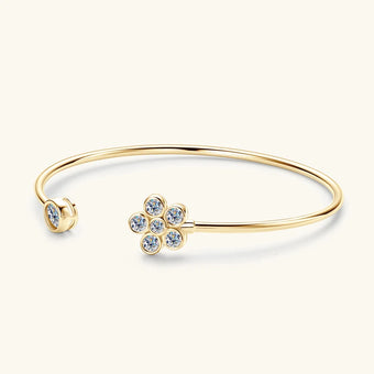 Floral Bubble Bangle