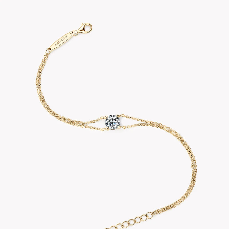 Dainty Solitaire Bracelet