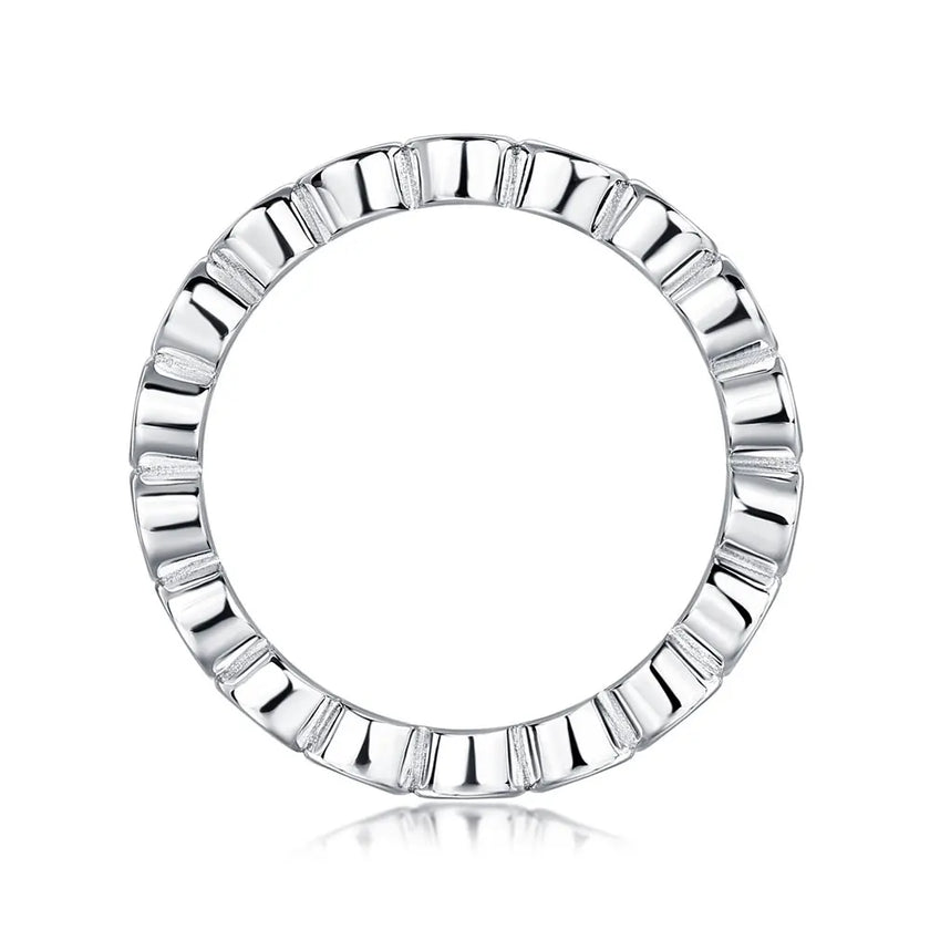 Bezel Set Eternity Band