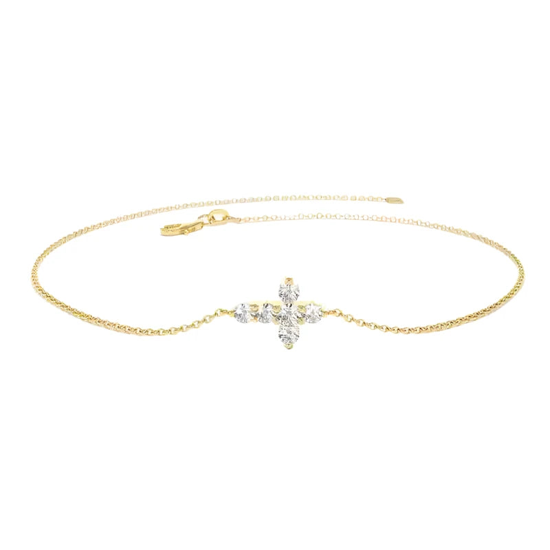 Dainty Cross Bracelet