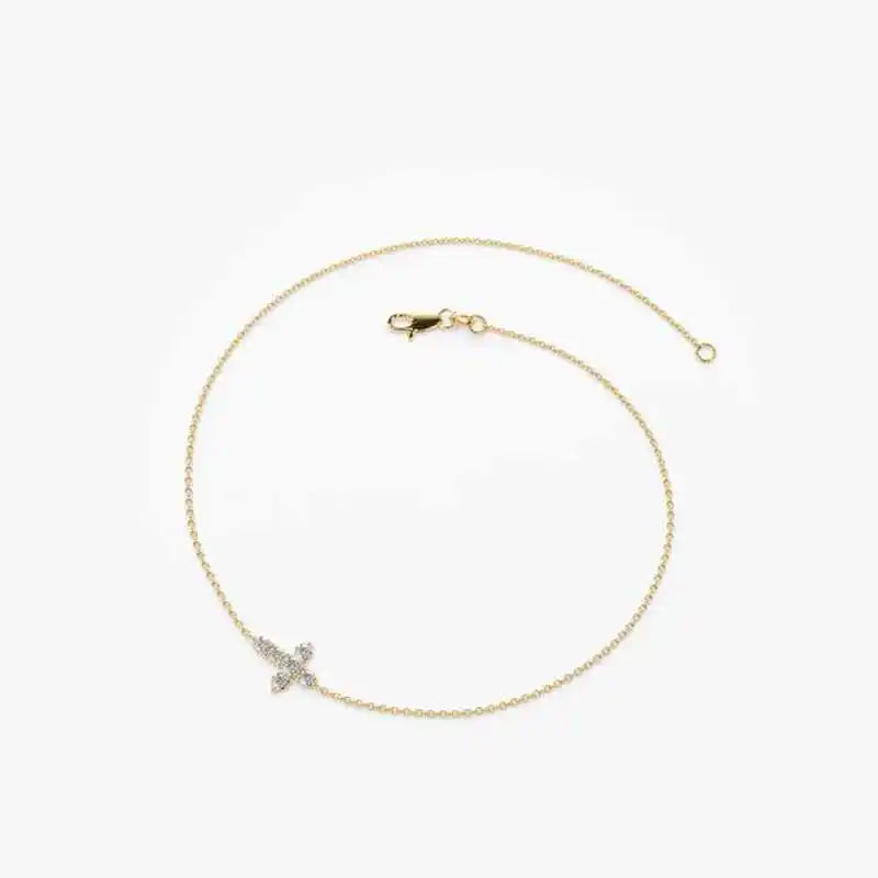 Dainty Cross Bracelet